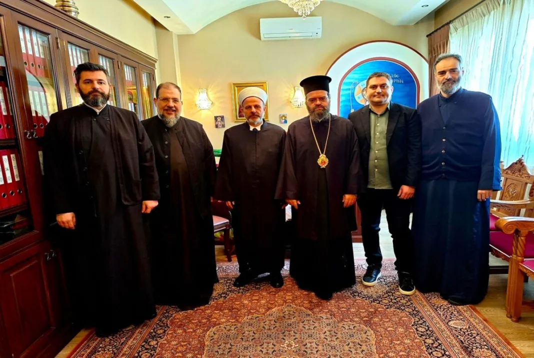 Επίσκεψη Τοποτηρητή Μουφτή στον Μητροπολίτη για το Πάσχα
