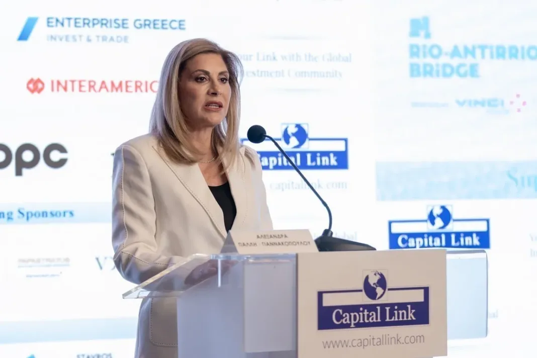 Η Αλεξάνδρα Πάλλη-Γιαννακοπούλου τιμήθηκε με το «2026 Capital Link Sustainability Leadership Award»