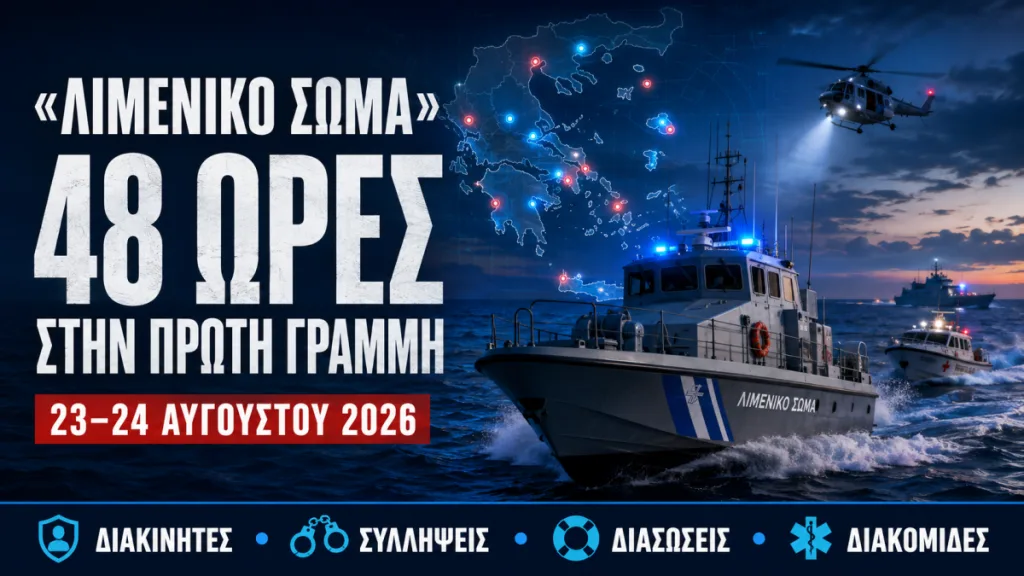 Λιμενικό: Μπαράζ συμβάντων – Διακινητές σε Σύμη & Κρήτη, διασώσεις και διακομιδές