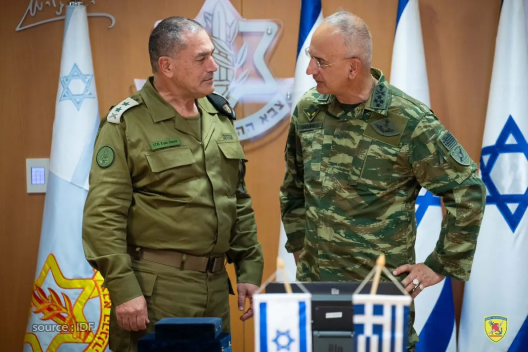 Επίσκεψη Αρχηγού ΓΕΕΘΑ στο Ισραήλ: Στρατιωτική συνεργασία Ελλάδας-Ισραήλ