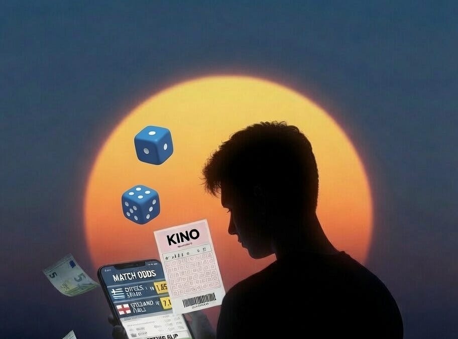 Όταν η ελπίδα φθίνει, ο τζόγος ανθίζει: ο φόρος φτώχειας